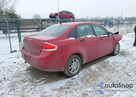 2010 Ford Focus Se from USA, damaged, VIN 1FAHP3FN7AW110759